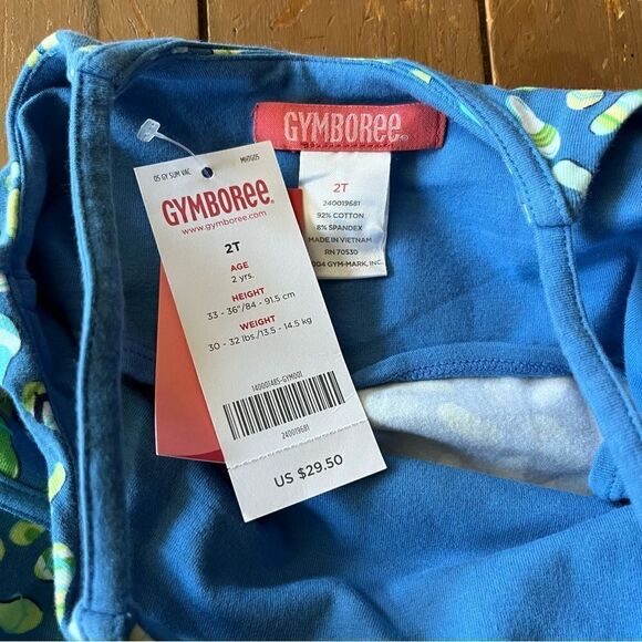 Gymboree Pool Party Flip Flops Two Piece Outfit NWT - Picture 4 of 7